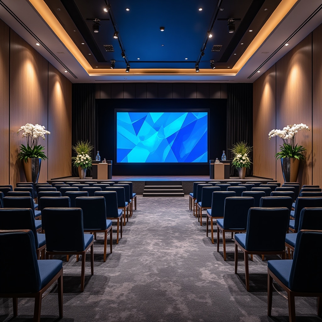 Sală de conferință amenajată profesional