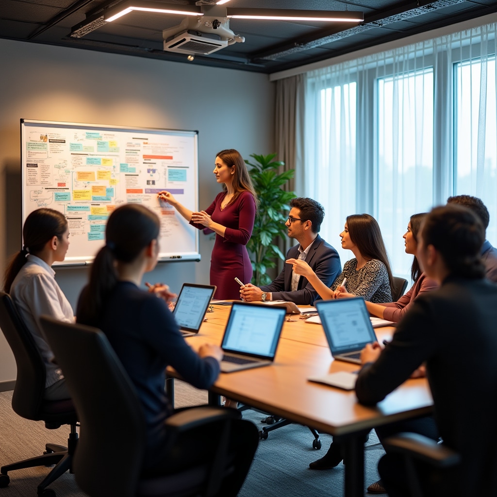 Coordonare workshop-uri corporative